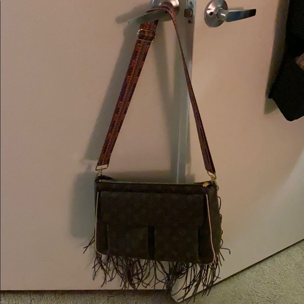 Fringed bag